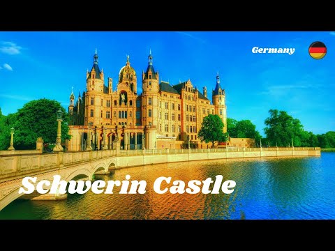 Schwerin Castle, Mecklenburg Vorpommern, 🇩🇪 Germany, Walking Tour 2021