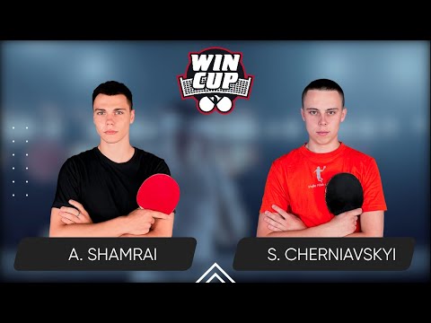 22:15 Andrii Shamrai - Serhii Cherniavskyi West 6 WIN CUP 15.06.2024 | TABLE TENNIS WINCUP