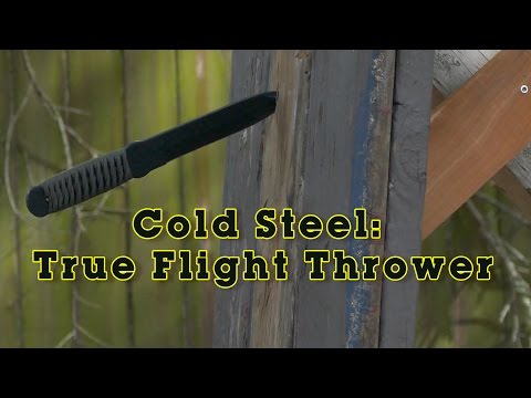 Cold Steel True Flight Thrower Review and Trick Shots