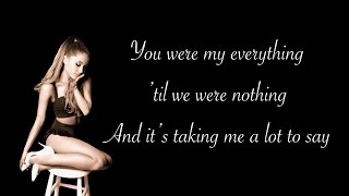 Ariana Grande - My Everything (Lyrics+Official Audio)