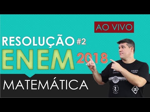 Resolução ENEM Matemática 2018 (146 a 155)