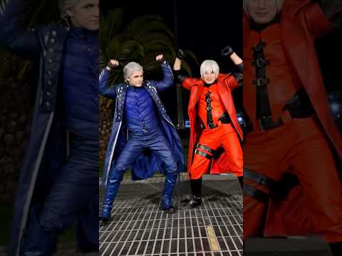 Let's Rock 😈 #dante #vergil #dmc #devilmaycry #dmc5 #cosplay #devilmaycry5 #dance