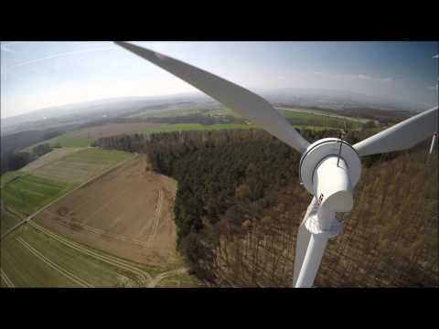 Windkraftanlagen - Sandershäuser Berg (09.04.2015)