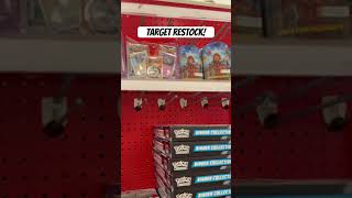 Restock!#pack #pokemon #ccg #pokemoncards #fy #pokemontcg #target#restock#like#tcg#cards#packs