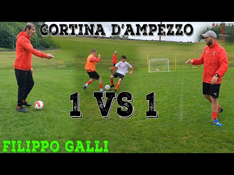 Filippo Galli - 1 VS 1 - AC Milan Football Camp in Cortina d'Ampezzo