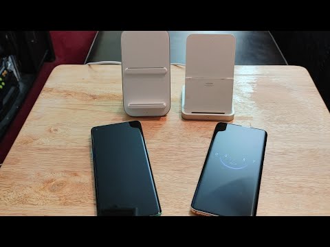 OnePlus 8 Pro vs  Xiaomi Mi 10 Pro " 30watt Fast Wireless Charging Speed Test " Which one is faster