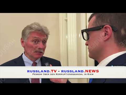 Peskow über den Korruptionsskandal in Kiew