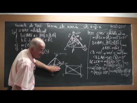 3/3 1725 Clasa 6 - Preg. TEZA - Operatii cu puteri in Z Triunghi Dreptunghic Isoscel Echilateral