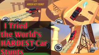 I Tried the World's HARDEST Car Stunts – Stunt Car Extreme Gameplay!