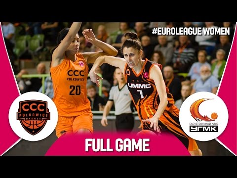 CCC Polkowice (POL) v UMMC Ekaterinburg (RUS) - Full Game - EuroLeague Women 2016/17