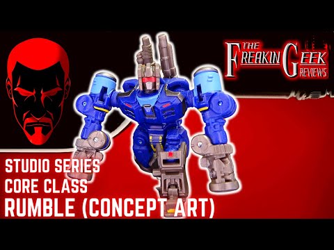 Studio Series Core RUMBLE (Concept Art): EmGo's Transformers Reviews N' Stuff