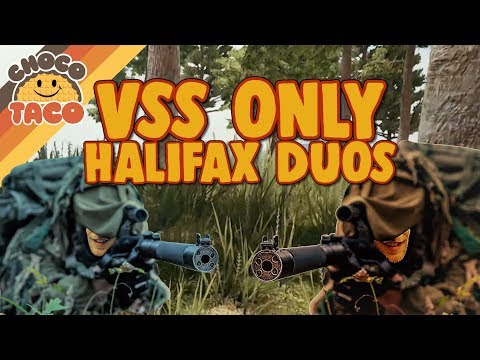 VSS ONLY w/ HALIFAX: A Choco Challenge - PUBG Gameplay