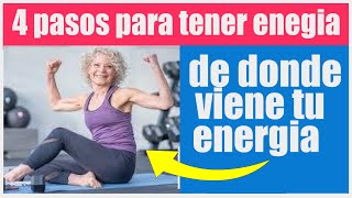 forma  de tener energia corporal facil, estos 4 pasos mantienen la energia en tu cuerpo