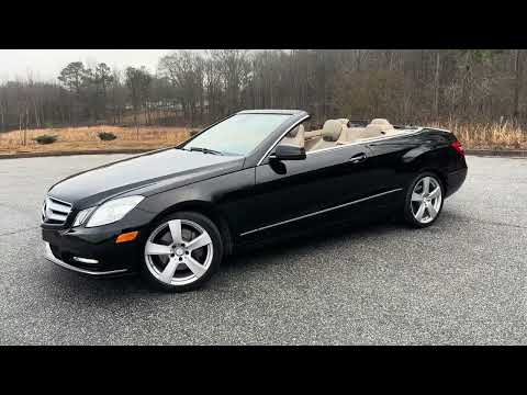 2013 Mercedes-Benz E Class E350 Convertible