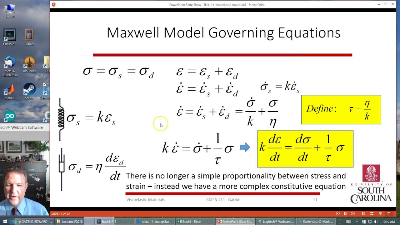 Viscoelastic Models