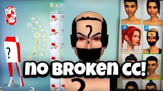 *shockingly* BEST way to find, fix, delete BROKEN CC (Sims 4)