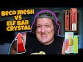 Vaptio Beco Mesh Disposable Vape Vs Elf Bar Crystal Review