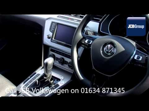 2015 Volkswagen Passat 1.6 TDI SE Business (120 PS) DSG 1.6l Black GJ15JNX for sale at JCB VW Medway