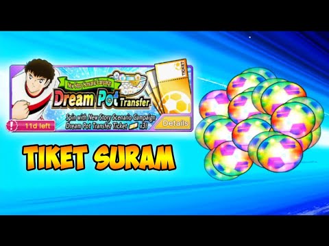 Gacha 10 SSR Tiket & Gacha Dreampot Roberto! - Captain Tsubasa Dream Team