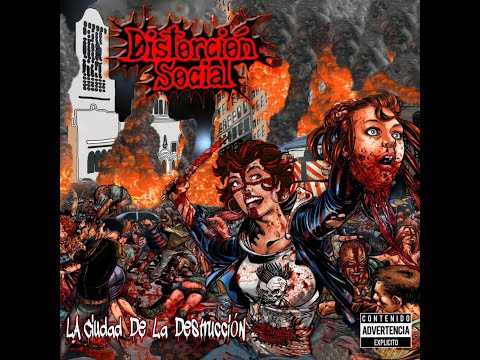 DISTORCION SOCIAL TEMA:  LA CIUDAD DE LA DESTRUCCIÓN (LYRIC VIDEO OFICIAL)