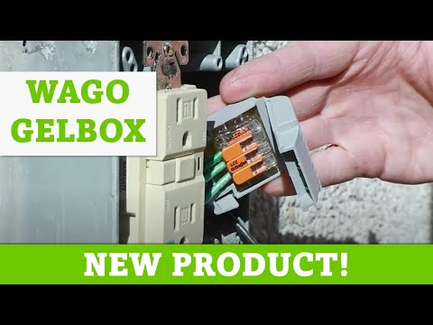 The Best Way to Protect Outdoor Electrical Connections! WAGO 207 Series Gelbox