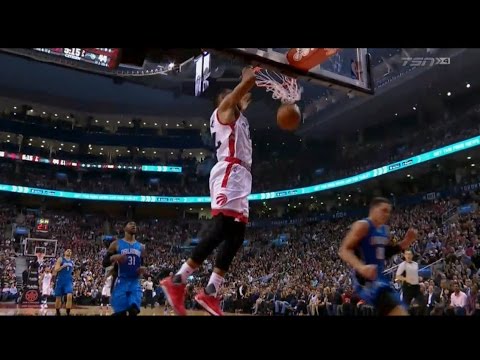 Raptors Highlights: Powell Attacks the Rim - March 27, 2017