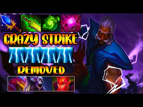 CRAZY THUNDER STRIKE - BRUTAL MAGIC DAMAGE - EPIC ZEUS - FULL FIGHT - DOTA 2 GAMEPLAY