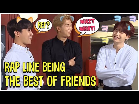 BTS Rap Line Being The Best Of Friends | Part-time Comedians