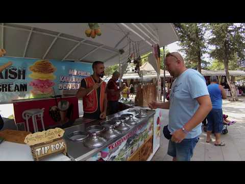 Turkish Ice Cream man trolls Manavgat - Törökország - Fagylalt 2019 - 4K
