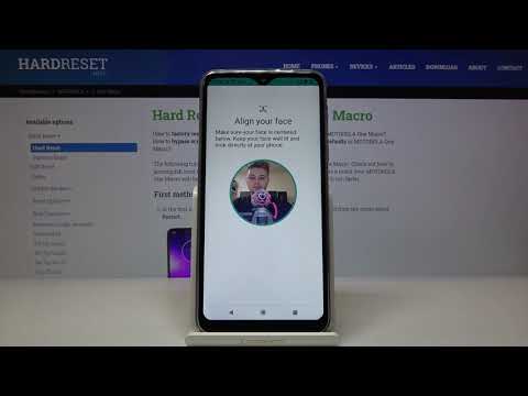 How to Set Up Face Unlock on MOTOROLA One Macro – Face Recognition