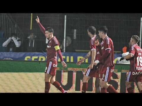 Rezumat | Unirea Slobozia - Rapid 1-2. Giuleștenii își consolidează locul 2 și țin aproape de lider