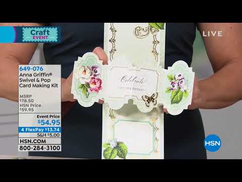 HSN | Anna Griffin Elegant Paper Crafting Anniversary 01.08.2019 - 02 PM