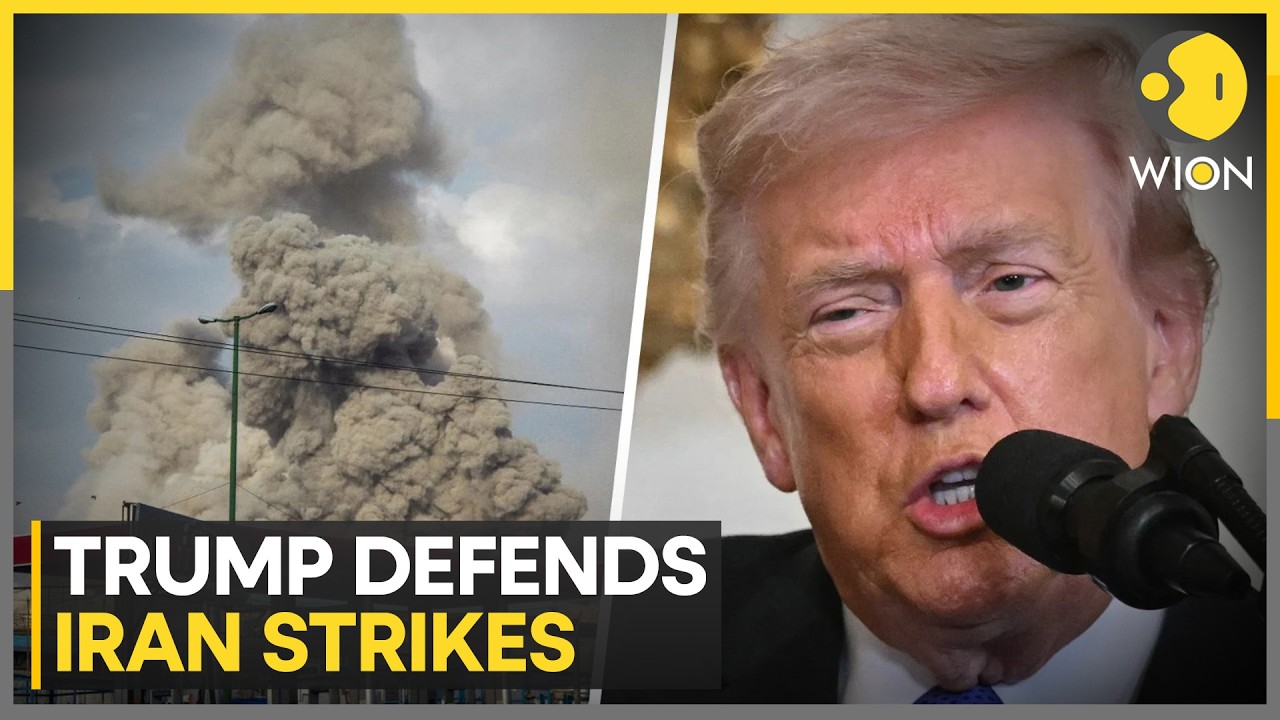 US-Iran War: Trump Defends Iran Strikes, Says “Iran Was Going to Attack First” | WION