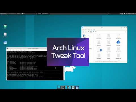 ArcoLinux : 2851 ATT - ArchLinux-Tweak-Tool is on the AUR - new code to get keys and mirrors