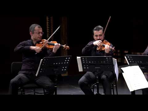 Borusan Quartet Live - P.I.Tchaikovsky / Souvenir de Florence -  II.Adagio cantabile e con moto / 4K