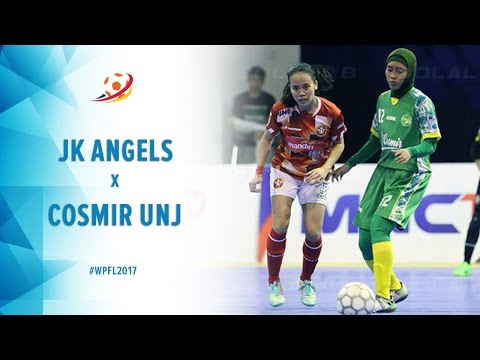 Jaya Kencana Angels (2) vs (0) Cosmir UNJ - Highlight Woman Pro Futsal League 2017