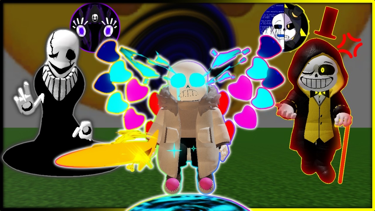 Funni Ops:Reborn : Gaster Wave + New Enraged Bill Sans solo complete [アンダーテール/ロブロックス]