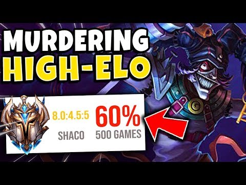 #1 SHACO WORLD DESTROYS CHALLENGER (CHASE IS BACK) - League of Legends