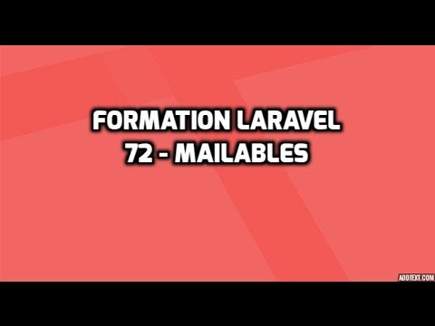 Formation Laravel 5 1 Introduction