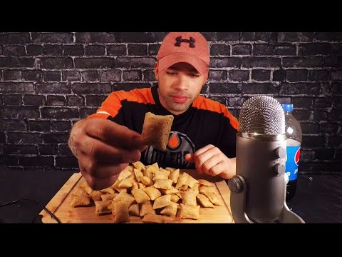 (ASMR) MUKBANG Eating Pizza Rolls | Whispering | Ramble