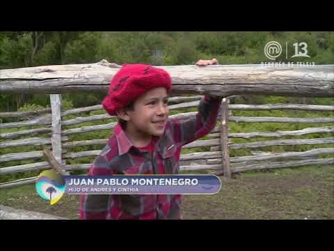 Niño le cuenta chiste a Pancho Saavedra