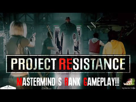 Resident Evil Project Resistance Mastermind - S Rank Gameplay