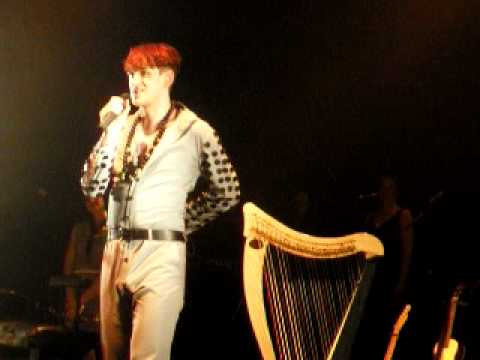 Patrick Wolf talking about meeting his fiance // at Koko 2011
