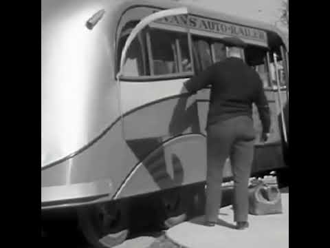 Buses Riding on the Railroad Tracks