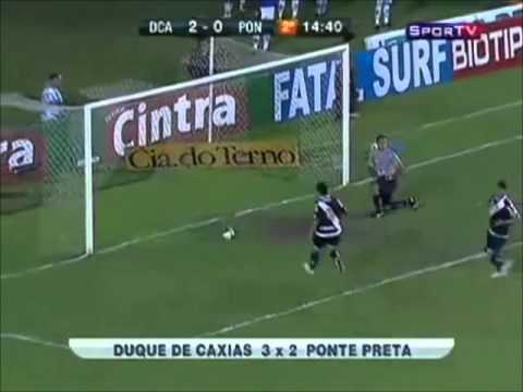 Duque de Caxias 3x2 Ponte Preta - Série B 2010
