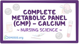 Complete metabolic panel (CMP) - Calcium: Clinical Nursing Care