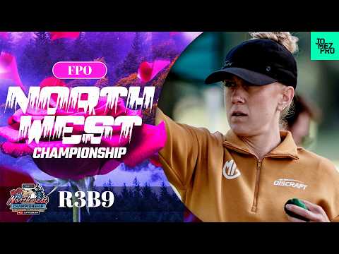 2026 Northwest Championship | FPO R3B9 | Saarinen, Scoggins, Midtlyng, Gannon | Jomez Disc Golf