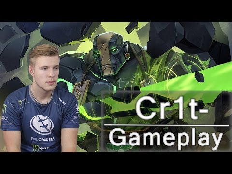 EG.Cr1t- Earth Spirit Gameplay - Evil Geniuses