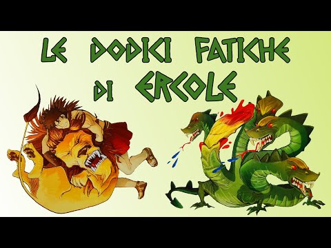 🦁🐉 Le DODICI FATICHE di ERCOLE 🍎🐮💩 Mitologia Greca Illustrata 📖