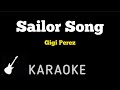 Gigi Perez Sailor Song Karaoke Guitar Instrumental